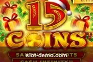 15 Coins Grand Gold Edition Santa's Jackpots slot