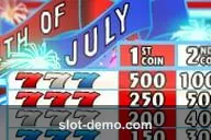 4th of July slot
