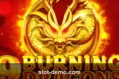 9 Burning Dragons cover