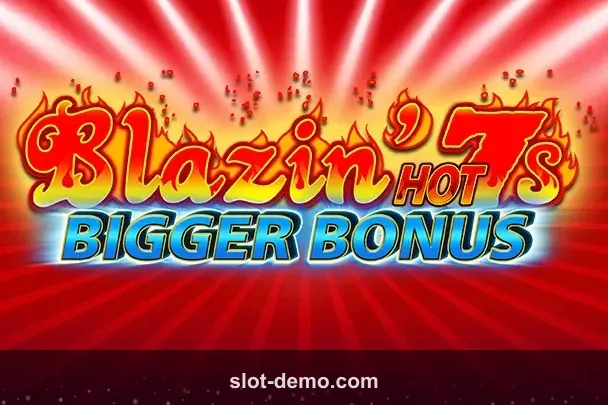 Blazin' Hot 7s Bigger Bonus slot