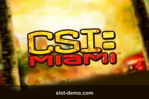 CSI: Miami slot