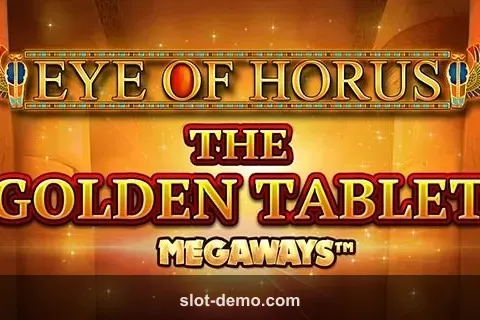 Eye of Horus The Golden Tablet Megaways cover