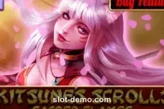 Kitsune's Scrolls Sacred Flames slot