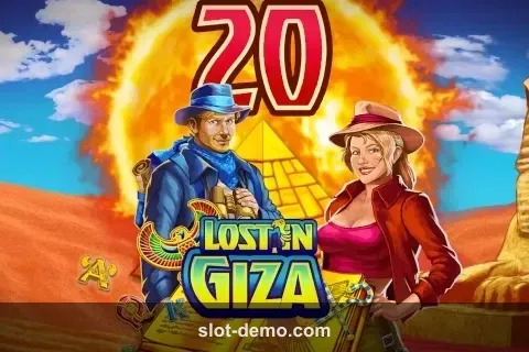 Lost in Giza 20 cover