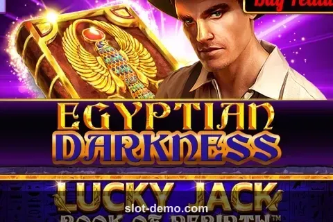 Lucky Jack Book of Rebirth Egyptian Darkness cover