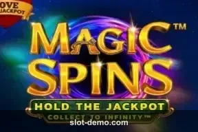 Magic Spins Love the Jackpot cover