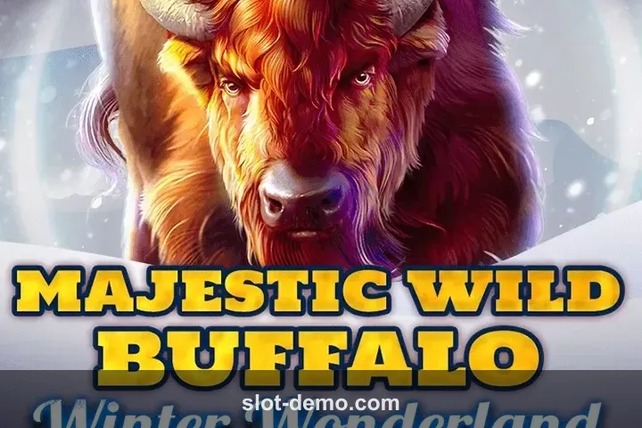 Majestic Wild Buffalo - Winter Wonderland cover