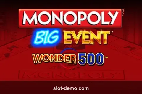 Monopoly Big Event Wonder 500 cover