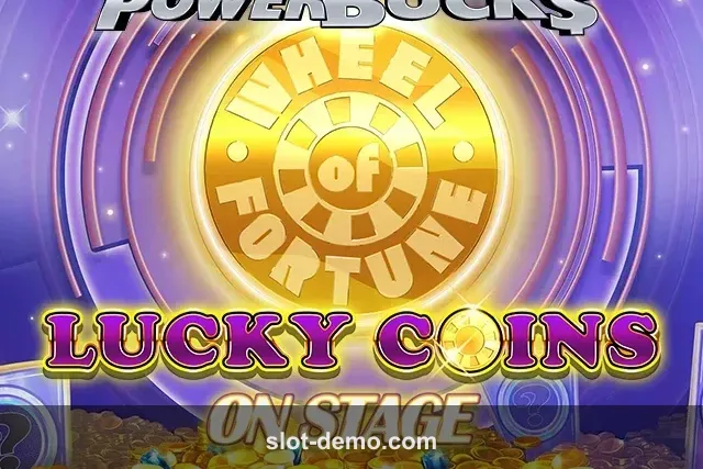 PowerBucks Wheel of Fortune Lucky Coins On Stage cover