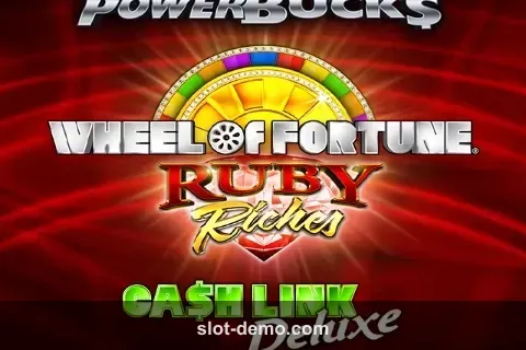 PowerBucks Wheel of Fortune Ruby Riches cover