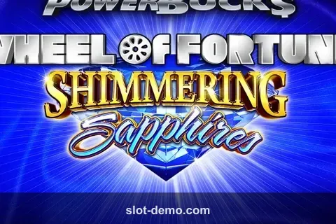 PowerBucks Wheel of Fortune Shimmering Sapphires cover