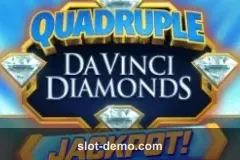 Quadruple Da Vinci Diamonds Jackpot! cover
