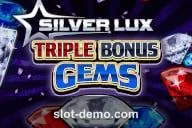 Silver Lux Triple Bonus Gems cover